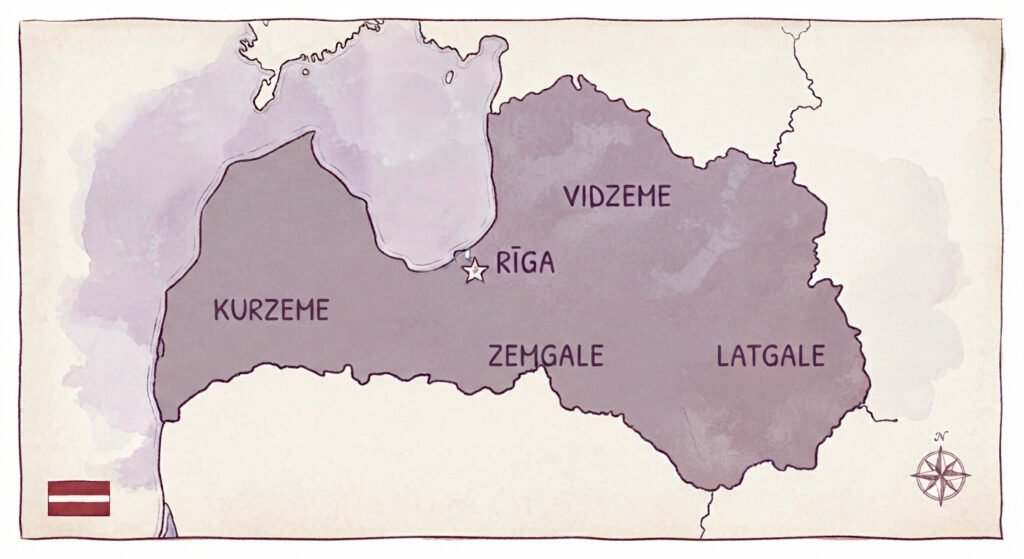 latvijakarte